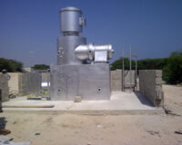 Incinerator 250kg/h minimum