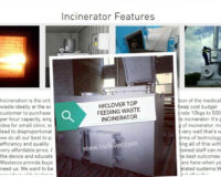 Incinerator for Rural health Clinics