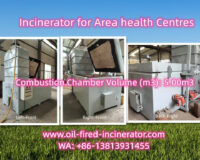 Incinerator for Area health Centres