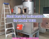 Steel Base for Incinerator Model YD30